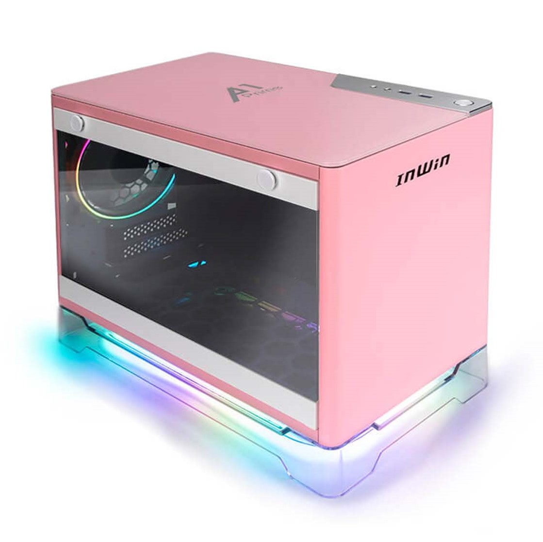 750W電源搭載でさらにパワフル! Mini-ITXケース「A1 Prime Pink